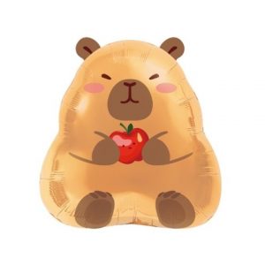 Фигура, капибарка с яблочком 50 см