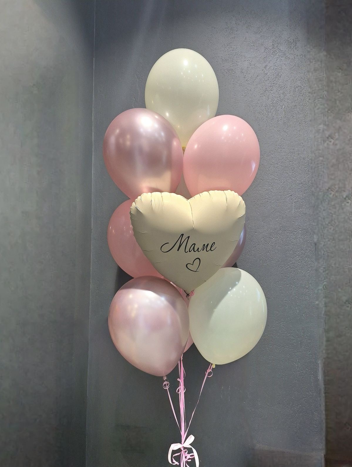 Фонтан из 10 Шаров «маме» Фонтан из 10 Шаров «маме»